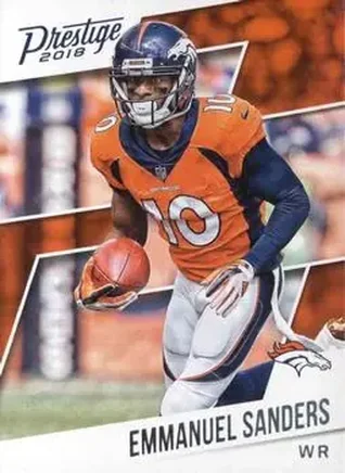 2018 Panini Prestige #17 - Emmanuel Sanders - Denver Broncos