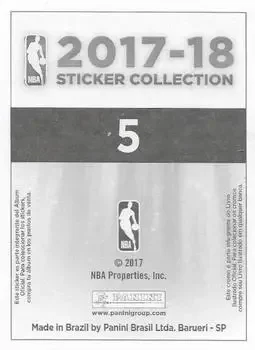 Back of Russell Westbrook