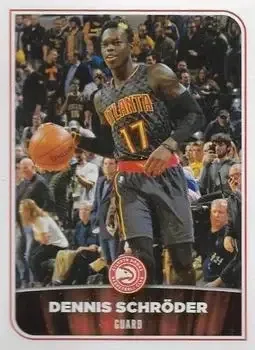 2017-18 Panini NBA Sticker & Card Collection (Brazil) #10 Dennis Schroder