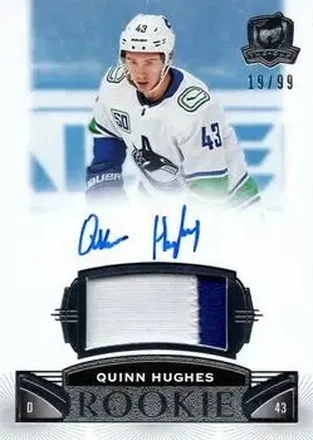 2019-20 Upper Deck The Cup #61 - Quinn Hughes - Vancouver Canucks