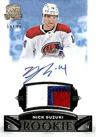2019-20 Upper Deck The Cup #64 - Nick Suzuki - Montreal Canadiens