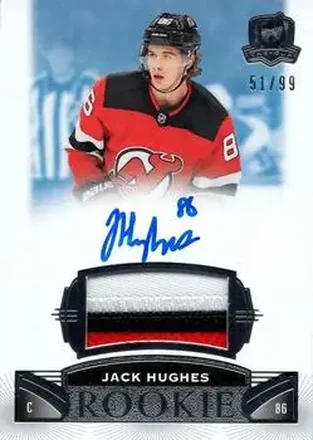2019-20 Upper Deck The Cup #66 - Jack Hughes - New Jersey Devils