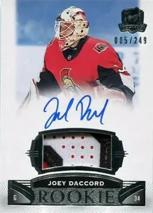2019-20 Upper Deck The Cup #69 - Joey Daccord - Ottawa Senators