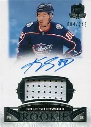 2019-20 Upper Deck The Cup #80 - Kole Sherwood - Columbus Blue Jackets