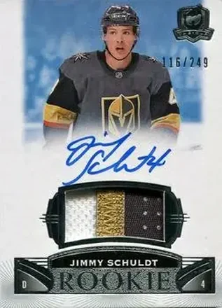 2019-20 Upper Deck The Cup #82 - Jimmy Schuldt - Vegas Golden Knights