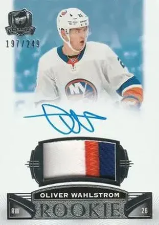2019-20 Upper Deck The Cup #107 - Oliver Wahlstrom - New York Islanders