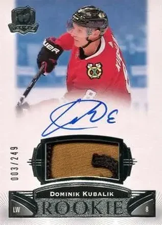 2019-20 Upper Deck The Cup #118 - Dominik Kubalik - Chicago Blackhawks