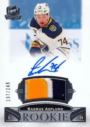 2019-20 Upper Deck The Cup #123 - Rasmus Asplund - Buffalo Sabres