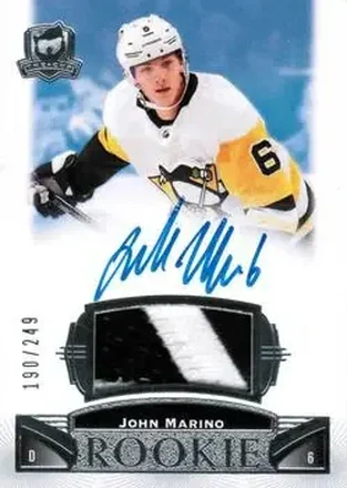 2019-20 Upper Deck The Cup #125 - John Marino - Pittsburgh Penguins