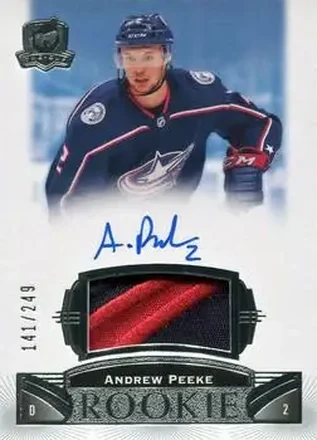 2019-20 Upper Deck The Cup #126 - Andrew Peeke - Columbus Blue Jackets