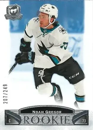 2019-20 Upper Deck The Cup #150 - Noah Gregor - San Jose Sharks