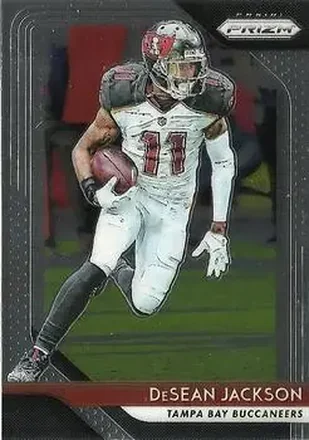 2018 Panini Prizm #18 - DeSean Jackson - Tampa Bay Buccaneers
