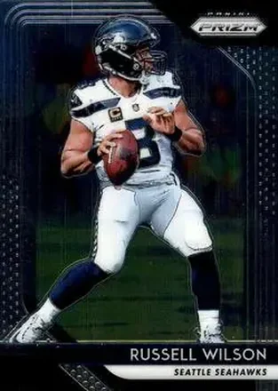 2018 Panini Prizm #19 - Russell Wilson - Seattle Seahawks