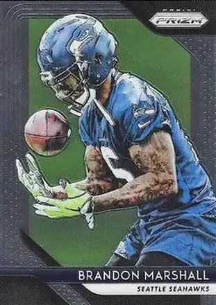 2018 Panini Prizm #23 - Brandon Marshall - Seattle Seahawks
