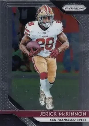 2018 Panini Prizm #26 - Jerick McKinnon - San Francisco 49ers