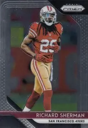 2018 Panini Prizm #27 - Richard Sherman - San Francisco 49ers