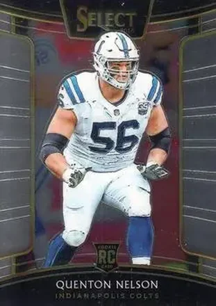 2018 Panini Select #2 - Quenton Nelson - Indianapolis Colts