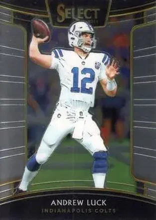 2018 Panini Select #4 - Andrew Luck - Indianapolis Colts