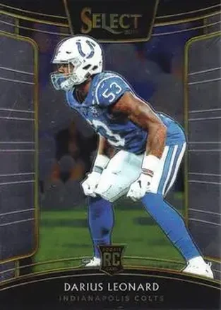 2018 Panini Select #5 - Shaquille Leonard - Indianapolis Colts