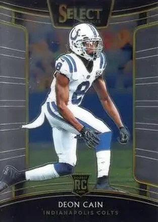 2018 Panini Select #6 - Deon Cain - Indianapolis Colts