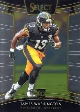 2018 Panini Select #8 - James Washington - Pittsburgh Steelers