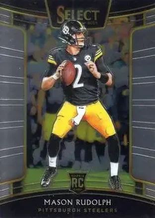 2018 Panini Select #12 - Mason Rudolph - Pittsburgh Steelers