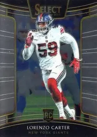 2018 Panini Select #15 - Lorenzo Carter - New York Giants