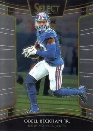 2018 Panini Select #16 - Odell Beckham Jr. - New York Giants