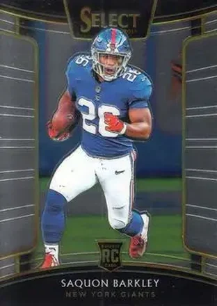 2018 Panini Select #17 - Saquon Barkley - New York Giants