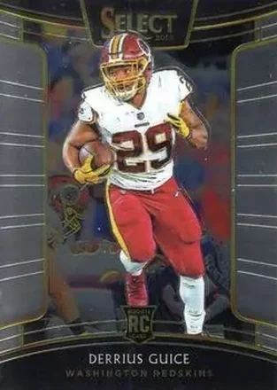 2018 Panini Select #20 - Derrius Guice - Washington Redskins