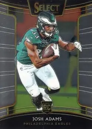 2018 Panini Select #23 - Josh Adams - Philadelphia Eagles