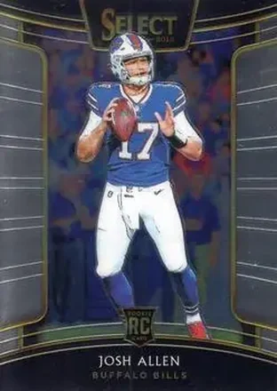 2018 Panini Select #24 - Josh Allen - Buffalo Bills