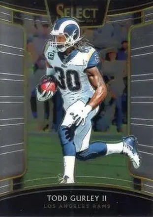 2018 Panini Select #27 - Todd Gurley II - Los Angeles Rams