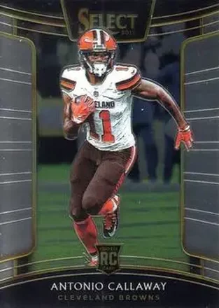 2018 Panini Select #29 - Antonio Callaway - Cleveland Browns
