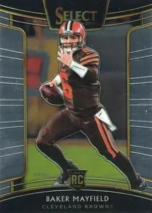 2018 Panini Select #30 - Baker Mayfield - Cleveland Browns