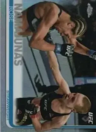 2019 Topps Chrome UFC #10b - Rose Namajunas