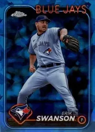 2024 Topps Chrome Update Sapphire Edition #USCS312 - Erik Swanson - Toronto Blue Jays