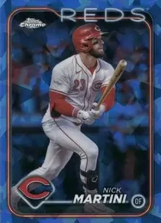 2024 Topps Chrome Update Sapphire Edition #USCS318 - Nick Martini - Cincinnati Reds
