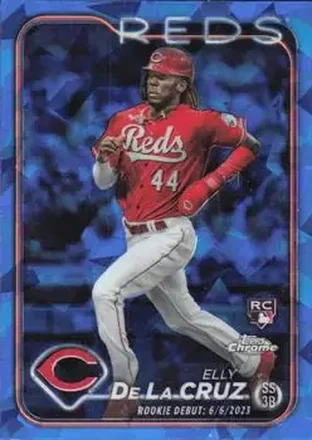 2024 Topps Chrome Update Sapphire Edition #USCS350 - Elly De La Cruz - Cincinnati Reds