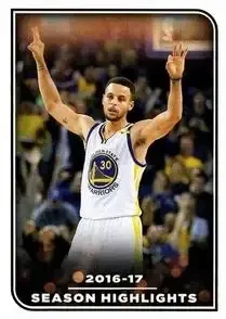 2017-18 Panini NBA Sticker Collection #2 Stephen Curry