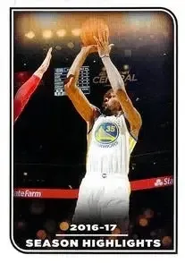 2017-18 Panini NBA Sticker Collection #3 Kevin Durant