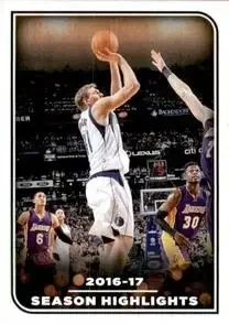 Front of Dirk Nowitzki