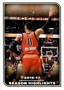 2017-18 Panini NBA Sticker Collection #8 Russell Westbrook
