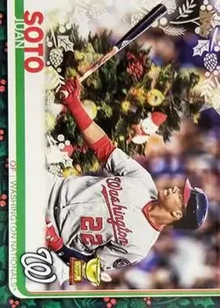 2019 Topps Holiday #HW8b - Juan Soto - Washington Nationals