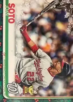 2019 Topps Holiday feature card