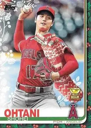 2019 Topps Holiday #HW16b - Shohei Ohtani - Los Angeles Angels