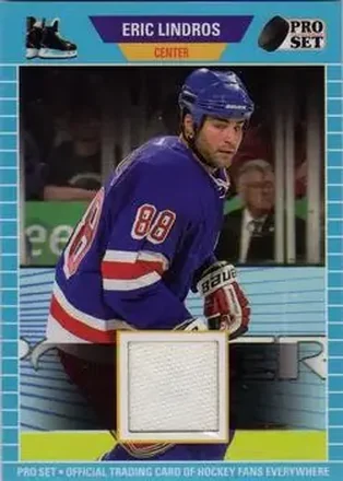 2021-22 Pro Set - Memorabilia Light Blue #PSM-24 - Eric Lindros - New York Rangers
