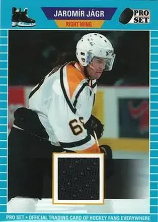 2021-22 Pro Set - Memorabilia Light Blue #PSM-31 - Jaromir Jagr - Pittsburgh Penguins