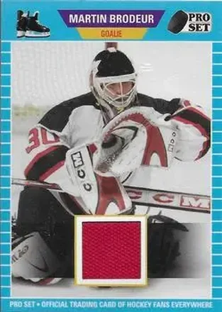 2021-22 Pro Set - Memorabilia Light Blue #PSM-52 - Martin Brodeur - New Jersey Devils