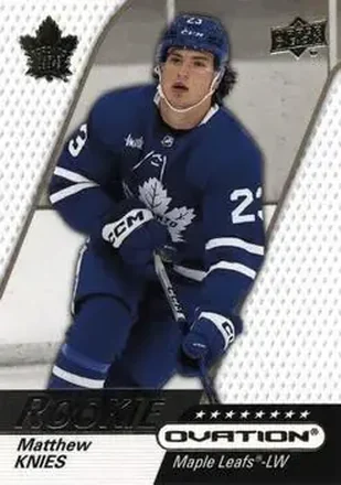 2023-24 Upper Deck Ovation - Gold Foil #149 - Matthew Knies - Toronto Maple Leafs